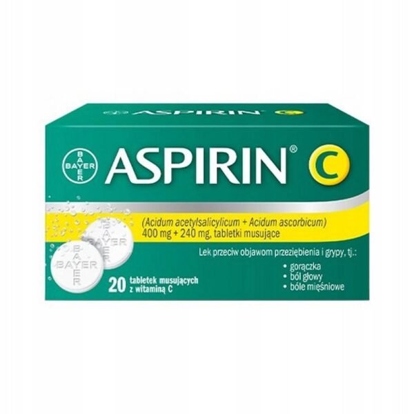 for strong pain -ASPIRIN C - 20,for headache-ASPIRIN C - 20,threatens health-ASPIRIN C - 20,all pain-ASPIRIN C - 20