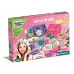 Children can explore the basics of beauty and cosmetics while learning through hands-on activities like mixing colors, making simple lotions, or creating fun beauty-related products.