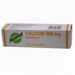 Calcium Pharmavit 500mg eff. tabs. 20 is an effervescent tablet supplement containing 500 mg of calcium per tablet. It helps maintain normal bone and teeth health, and supports proper muscle function. The effervescent form ensures quick dissolution and absorption, making it easier to take.