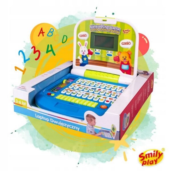 Children's Laptop for Kids Interactive Educational Computer is a toy laptop designed for learning, featuring interactive games and activities to help children develop cognitive and language skills.