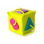 The Oombee Cube is a fun and colorful sorting toy that helps toddlers develop fine motor skills, shape recognition, and problem-solving. With its easy-to-handle pieces and engaging design, this toy encourages hands-on learning and imaginative play.