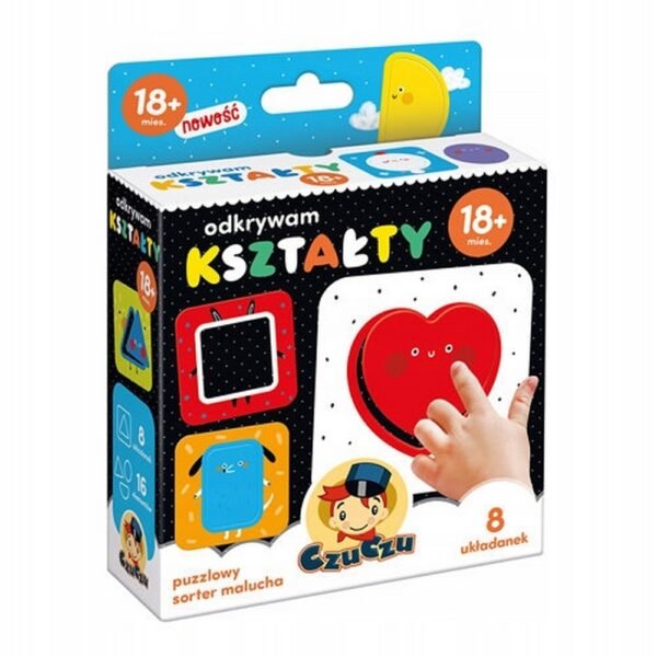 CzuCzu "Discovering Shapes" is an educational puzzle designed for young children to help them learn and recognize different shapes in a fun and interactive way.