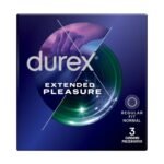 Comfort and safety-Durex Extended Pleasure Condoms ,