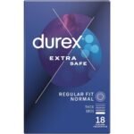 Comfort and safety-Durex Extra Safe Condoms,