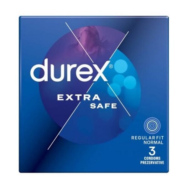 Comfort and safety-Durex Extra Safe Condoms,