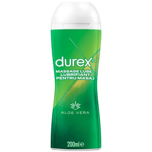 Mucosal dryness -Durex  Massage gel and lubricant with aloe vera,