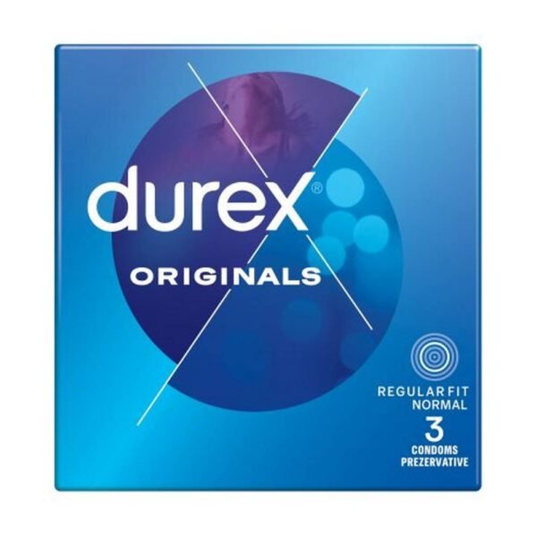 Comfort and safety-Durex Originals Classic Condoms,