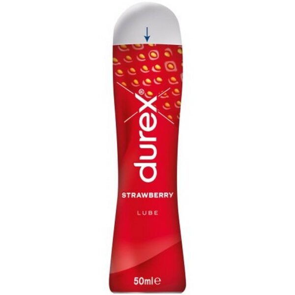 Mucosal dryness -Durex Strawberry Lubricant with strawberry aroma,