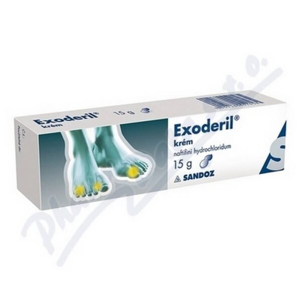 fungal diseases of the skin-Exoderil drm. crm.,15g , skin folds-Exoderil drm. crm.,15g,candidal skin diseases-Exoderil drm. crm.,15g, treatment of pityriasis versicolor-Exoderil drm. crm.,15g