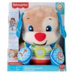 A cute, interactive plush puppy that engages toddlers with songs, phrases, and fun activities to promote learning.