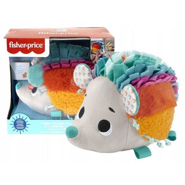 Le hérisson coloré Fisher-Price est un jouet sensoriel conçu pour stimuler les sens des bébés. Avec des couleurs vives, des textures différentes et des pièces faciles à saisir, il aide à développer la motricité fine et offre une exploration tactile aux petites mains.