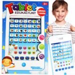 Graphic Educational Tablet for Children Touch Large Polish Version is a touchscreen tablet designed for kids, offering educational games and activities in Polish to enhance learning and creativity.