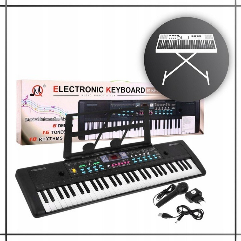keyboard electronic organs for learning with microphone for children 61 keys Keyboard Electronic Organs for Learning with Microphone for Children (61 Keys) – a 61-key electronic keyboard designed for kids, featuring built-in songs and learning modes