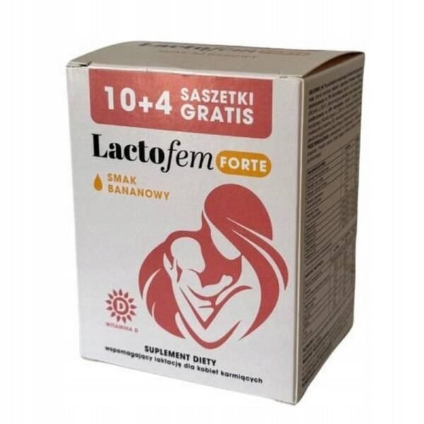 for women during lactation-Lactofem Forte for lactation support, banana flavor, 14,or the nutrition of a breastfeeding woman's body-Lactofem Forte for lactation support, banana flavor, 14,breast milk-Lactofem Forte for lactation support, banana flavor, 14,nutritional value for the child-Lactofem Forte for lactation support, banana flavor, 14