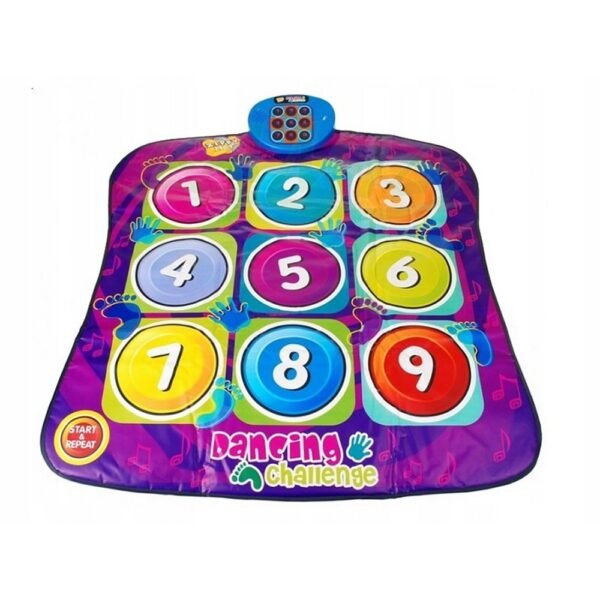 Large Music Mat Arcade Game Dance Mat is a big, interactive dance mat with music and arcade-style games, designed for fun and active play for kids.