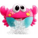 This playful crab-shaped foam maker creates fun, bubbly foam in the bath, turning bath time into a frothy adventure. Its easy-to-use design adds excitement while encouraging sensory play. Safe and durable, made in China, this bubble machine is perfect for kids to enjoy during their bath!
