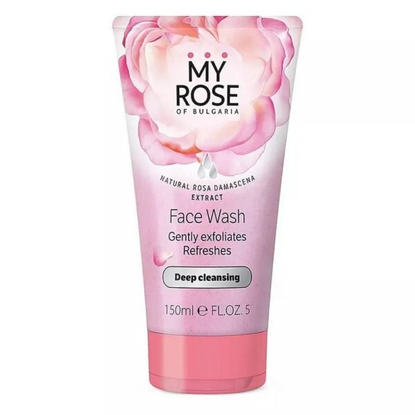 clean the skin-MY ROSE OF BULGARIA Face Wash Cleansing Gel 150 ml, moisturizing effect-MY ROSE OF BULGARIA Face Wash Cleansing Gel 150 ml, softening effect-MY ROSE OF BULGARIA Face Wash Cleansing Gel 150 ml, soothing-MY ROSE OF BULGARIA Face Wash Cleansing Gel 150 ml