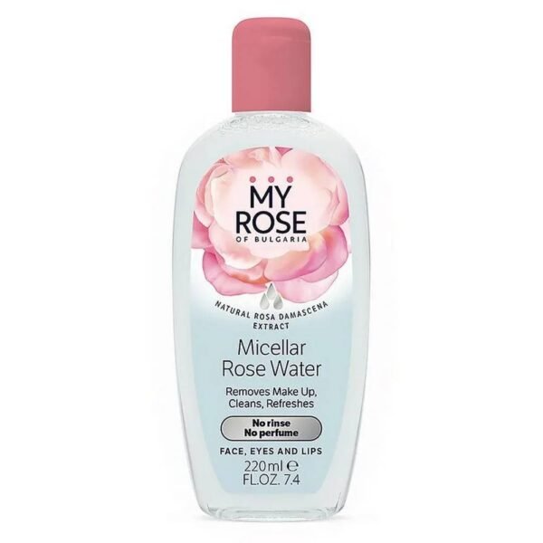 clean the skin-My Rose of Bulgaria Micellar Rose Water 420ml, moisturizing effect-My Rose of Bulgaria Micellar Rose Water 420ml, softening effect-My Rose of Bulgaria Micellar Rose Water 420ml, soothing-My Rose of Bulgaria Micellar Rose Water 420ml