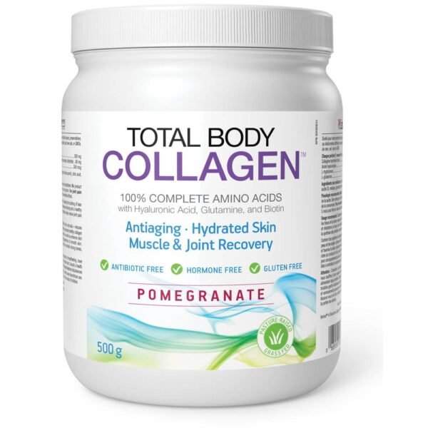 Strengthening skin -NATURAL FACTORS TOTAL BODY COLLAGEN Pomegranate ,