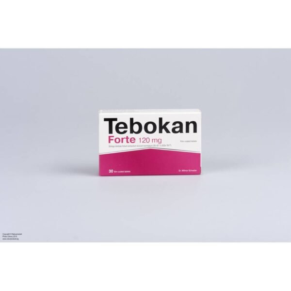 Improvement of cerebral circulation -NATURPRODUCT TEBOKAN FORTE 120mg,