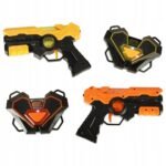 Paintball Laser Gun x 2 + Interactive Shield x 2 LASER TAG — set of two paintball laser guns and two interactive shields for exciting laser tag battles. Features realistic design and interactive gameplay, perfect for team-based competitions and outdoor fun.