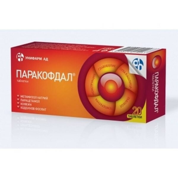 Toothache - PARACOFDAL, Menstrual pain - PARACOFDAL, Headache, migraine - PARACOFDAL, Anti-inflammatories - PARACOFDAL