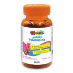 contributes to the normal functioning of the nervous-PEDIAKID VITAMIN D3 Chewable bears with vit.D, for muscular system-PEDIAKID VITAMIN D3 Chewable bears with vit.D, cardiovascular systems-PEDIAKID VITAMIN D3 Chewable bears with vit.D,for brain work-PEDIAKID VITAMIN D3 Chewable bears with vit.D