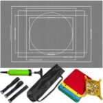 Puzzle Mat Puzzle Pad for 500-1500 pieces. This roll-up mat provides a convenient surface for assembling and storing puzzles, with enough space for medium to large puzzles. It's an essential tool for puzzle enthusiasts to keep their work safe and organized.