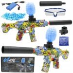 This automatic gel ball rifle provides hours of fun with its water-safe gel balls, designed for safety and accuracy. Perfect for outdoor play, it shoots 7-8mm gel balls and ensures a fun and non-harmful experience for players of all ages.
