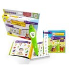 Speaking Educational Pen Set with Booklet is an interactive learning tool that helps children learn Polish through a speaking pen and educational booklet.