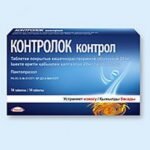 Gastritis and heartburn -TAKEDA CONTROLOC CONTROL 20mg,