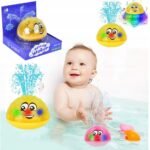This fun floating bath ball lights up and creates a gentle water fountain, adding a magical touch to bath time. Perfect for children, it floats and provides both visual and sensory stimulation. Safe, colorful, and made in China, it’s a delightful addition to any bath.