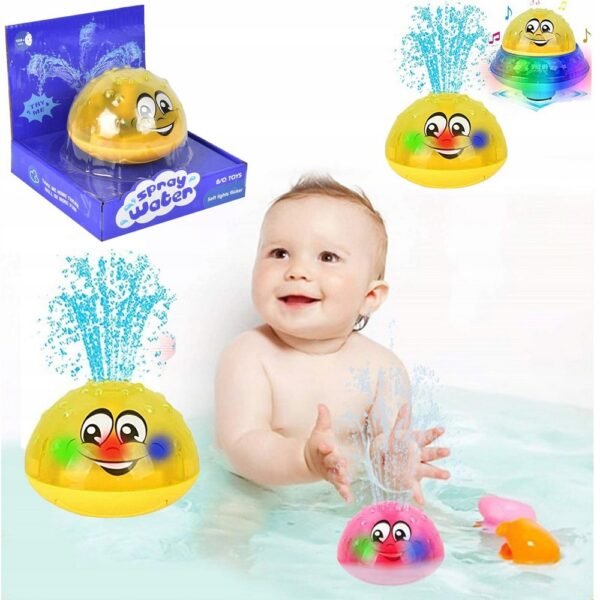 This fun floating bath ball lights up and creates a gentle water fountain, adding a magical touch to bath time. Perfect for children, it floats and provides both visual and sensory stimulation. Safe, colorful, and made in China, it’s a delightful addition to any bath.
