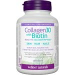 Strengthening skin -WEBBER NATURALS COLLAGEN30 Collagen + Biotin,