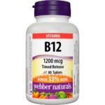 cardiac-WEBBER NATURALS VITAMIN B12 1200µg Vitamin B12 (methylcobalamin) extended release, skeletal muscles-WEBBER NATURALS VITAMIN B12 1200µg Vitamin B12 (methylcobalamin) extended release, cellular metabolism-WEBBER NATURALS VITAMIN B12 1200µg Vitamin B12 (methylcobalamin) extended release,good sleep-WEBBER NATURALS VITAMIN B12 1200µg Vitamin B12 (methylcobalamin) extended release