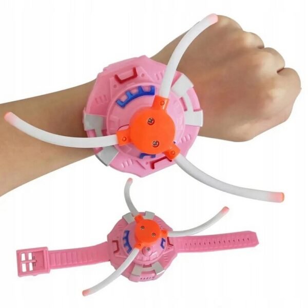 Windmill Put on Hand LED Windmill with Music Toy (Glowing Pink) – a colorful, interactive toy with LED lights and music, designed to engage children and stimulate sensory play.