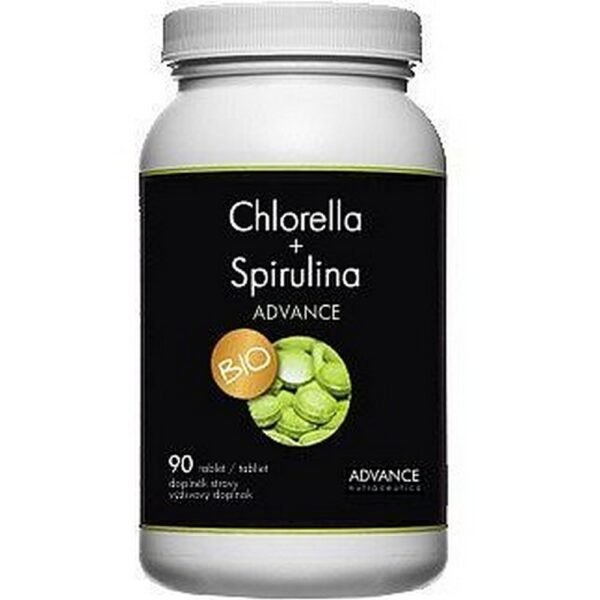 Advance Chlorella + Spirulina Bio Tablets 1000 is a dietary supplement that combines two powerful superfoods: chlorella and spirulina. Both algae are rich in essential nutrients, antioxidants, and chlorophyll, supporting detoxification, boosting immune function, and enhancing energy levels.