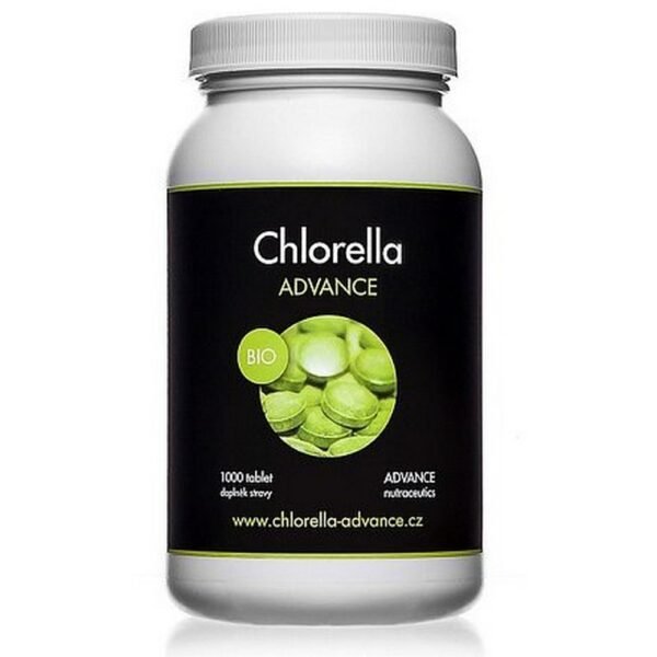 Advance Chlorella Tablets 1000 is a dietary supplement made from chlorella algae, known for its detoxifying properties and rich nutrient profile. It supports immune function, boosts energy levels, and helps detoxify the body by binding to heavy metals and toxins.