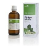 Aromatica Ginkgo Biloba Herbal Drops 100ml – an herbal tincture with ginkgo biloba extract, designed to improve circulation, memory, and cognitive function.