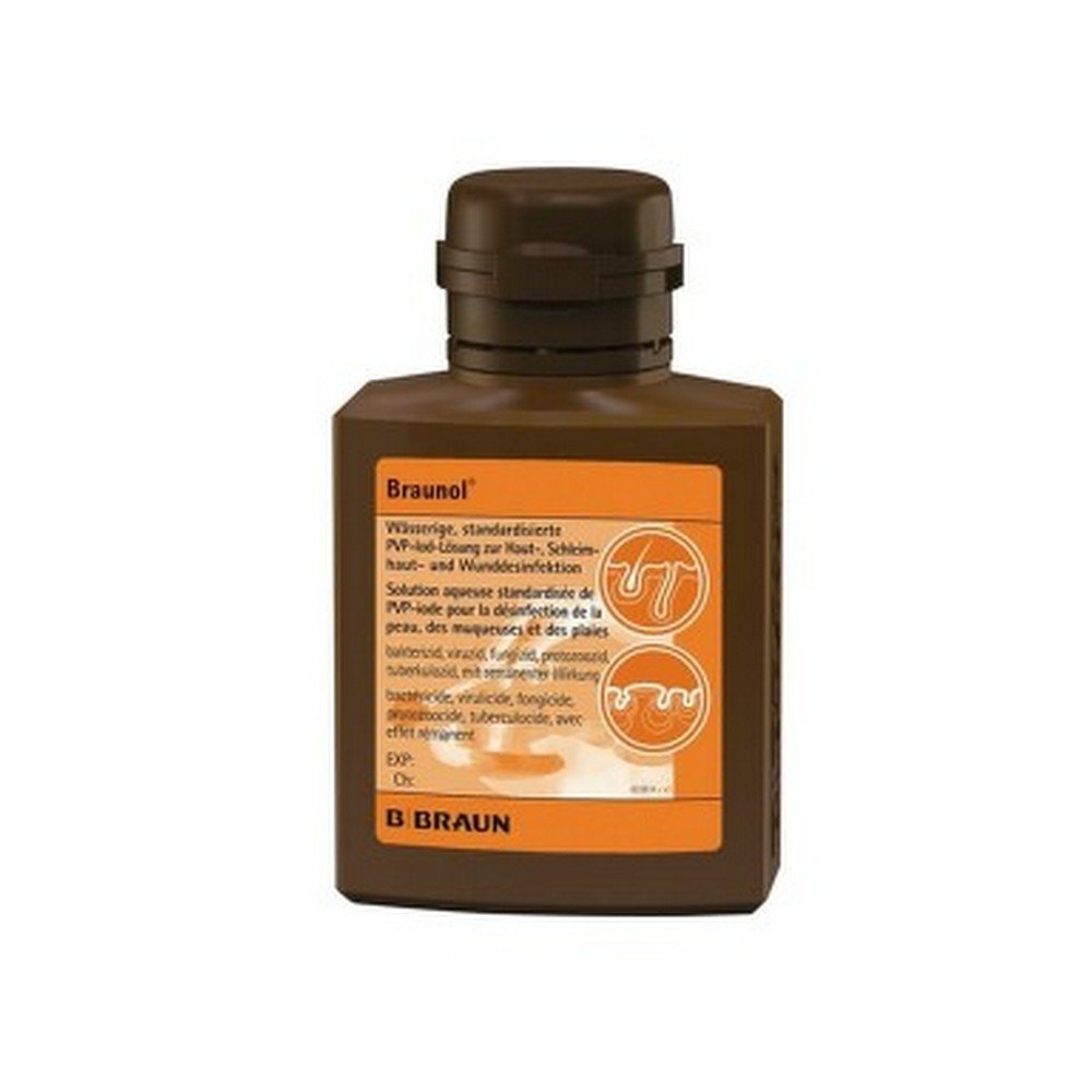 braunol skin solution 100ml Braunol Skin Solution 100ml – a skincare product from Germany, designed to promote healing and hydration. It features antiseptic and anti-inflammatory properties that help accelerate tissue regeneration. Suitable for all skin types, including sensitive skin.