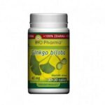 Ginkgo Biloba Extract 40mg Tablets 30+30 Bio-pharma – a supplement with ginkgo biloba extract to support memory, cognitive function, and improve circulation.