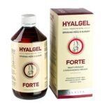 Hyalgel Forte is a dietary supplement in liquid form that supports joint health and mobility. It contains hyaluronic acid, which helps with joint lubrication and can improve skin elasticity.