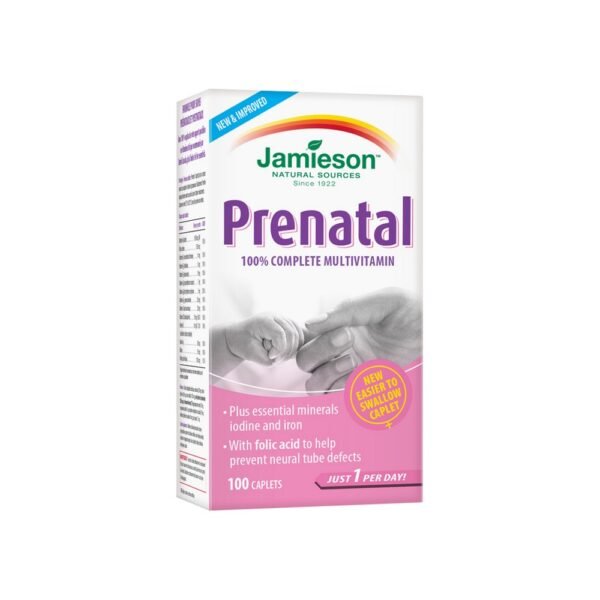 A comprehensive multivitamin designed for pregnant women, providing essential nutrients like folic acid, iron, calcium, and DHA to support both maternal health and fetal development. Helps ensure nutritional needs are met during pregnancy.