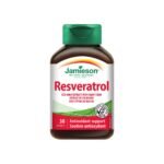Jamieson Resveratrol 50mg Red Wine Extract is a dietary supplement that provides resveratrol, a powerful antioxidant found in red wine.