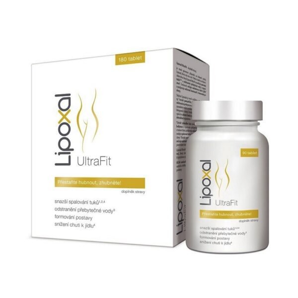 Lipoxal UltraFit 180 Tablets is a dietary supplement designed to support weight management, boost metabolism, and promote fat burning. It combines active ingredients that help control appetite and increase energy levels for enhanced fat loss.