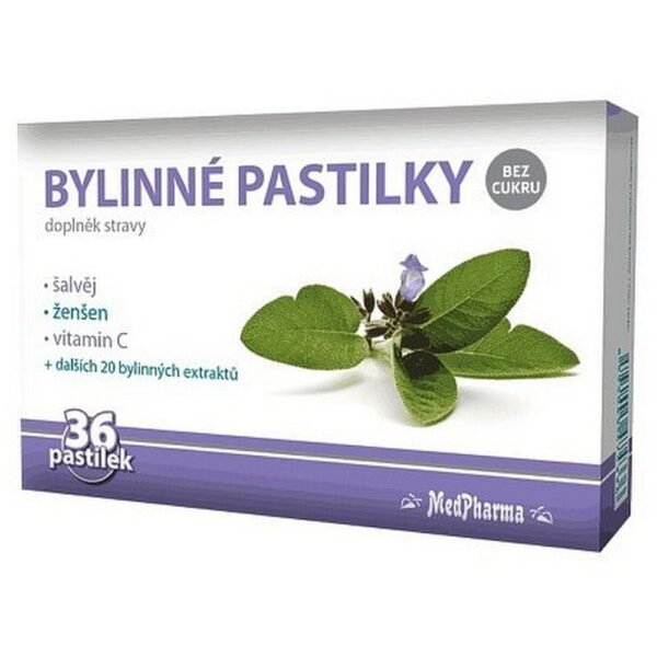 Herbal lozenges with sage, designed to soothe the throat, relieve irritation, and support respiratory health. Ideal for calming discomfort and promoting throat wellness.