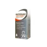 Mucocolvan 7.5 mg/ml Solution, 60 ml – a mucolytic medication used to treat respiratory conditions with thick mucus, such as bronchitis, by thinning the mucus and making it easier to expel.
