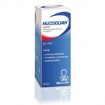 Mucosolvan Junior 3 mg/ml Syrup, 100 ml – a mucolytic syrup used to treat respiratory conditions with thick mucus, such as bronchitis or pneumonia, in children. It helps break down and thin the mucus, making it easier to expel.