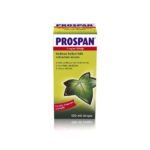 Prospan Syrup 100ml is an herbal remedy used to treat cough and respiratory issues. It contains ivy leaf extract (Hedera helix), which helps to loosen mucus, making it easier to cough up and relieve congestion.