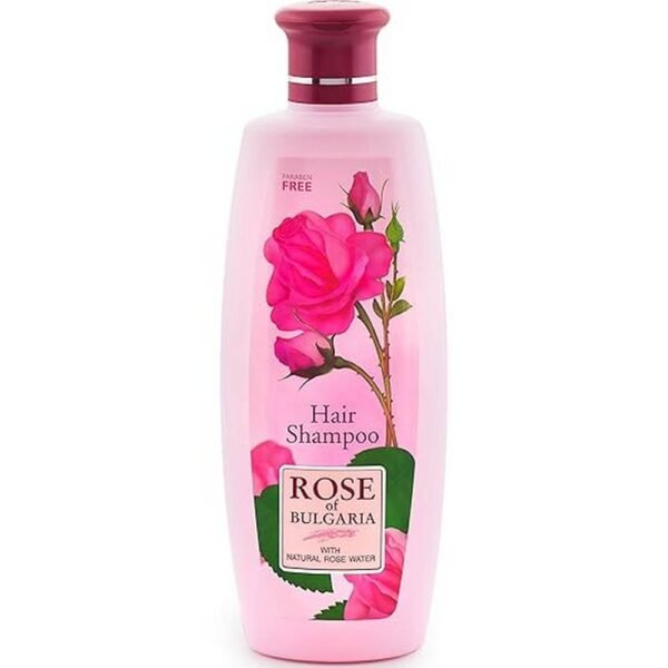 Cleansing hair and scalp - Rose of Bulgaria Hair Shampoo,